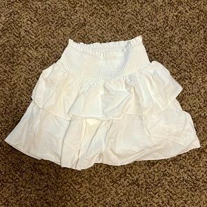 White SHEIN skirt; size XS.